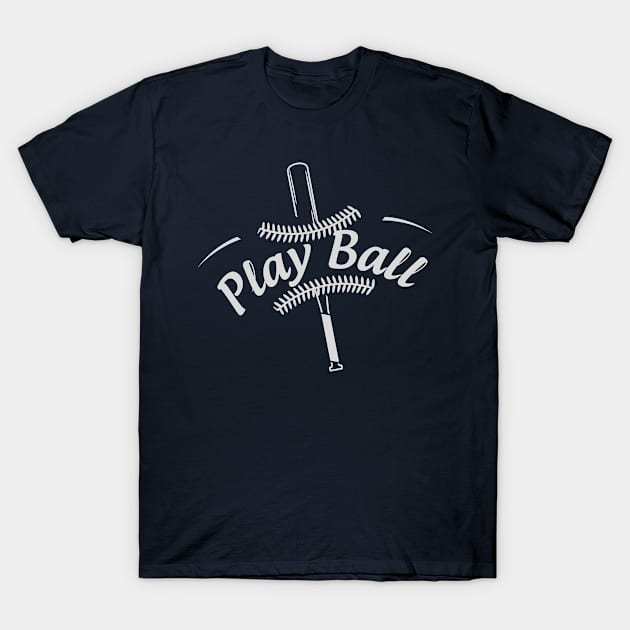 Play Baseball T-Shirt by Toogoo